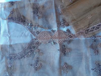 ladies 3pc Net suit traditional Events Dress For Eid and Other Events