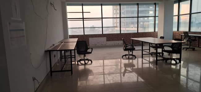 F-7 MARKAZ 462 SQ. FEET OFFICE IN NEW BUILDING LIFT AVAILABLE HUGE CAR PARKING BEST FOR SOFTWARE HOUSES,IT COMPANIES,NGOS & EXECTIVE OFFICES