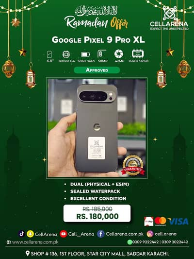 Google Pixel 9 Pro XL 9 Pro Approved-CELLARENA