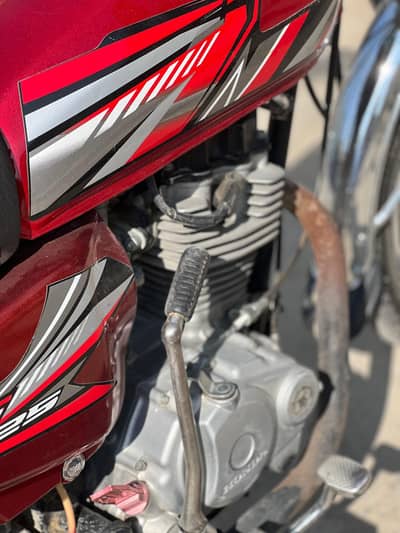 Honda 125 \Double saman/ Engin all original ha