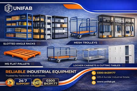 Slotted Angle Racks / Racks /Display Racks / Locker Cabinet / Pallet