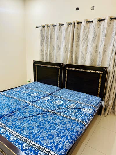 Two Single Beds with Mattresses – Like New (1 Month Used)