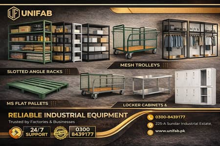 Slotted Angle Racks / Racks /Display Racks / Locker Cabinet / Pallet