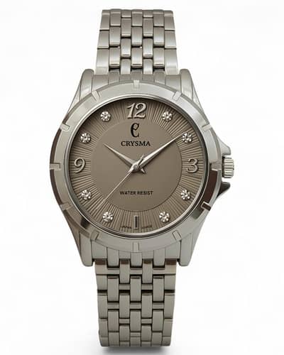 Crysma Water Resist Luxury Stainless Steel Men’s Watch Durable & StyLI