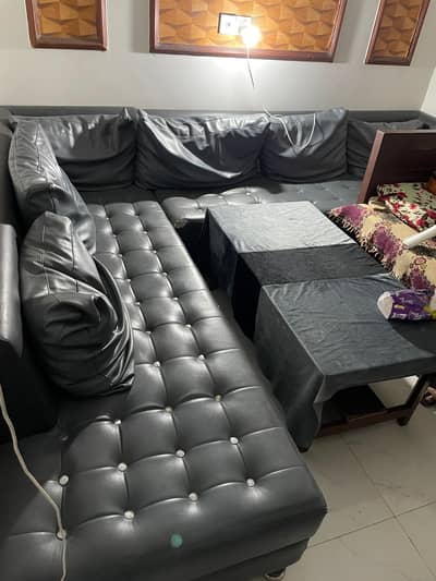 L shape sofa set for sale