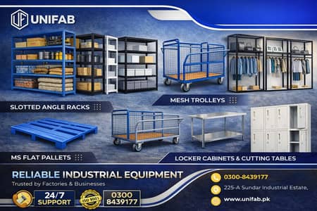 Slotted Angle Racks / Racks /Display Racks / Locker Cabinet / Pallet