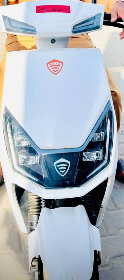 6000km use with lithium bettry 18month wornty