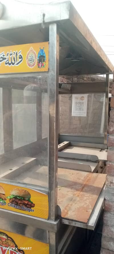 burger shawarma counter for sale