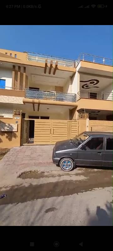 Beautiful 14 Marla , Condition New With Gas , 8 Beds Attach Baths