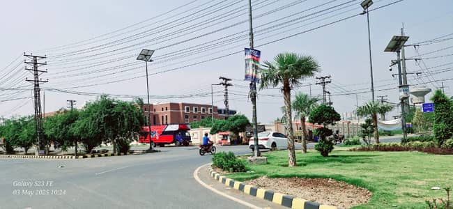 Prime Location 1 Kanal Residential Plot Near Central Park Central Mosque And For Sale In F Block LDA Avenue 1 Lahore