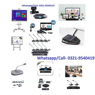 Conference System | Wireless Mic | Meeting System, Audio Video, Sound