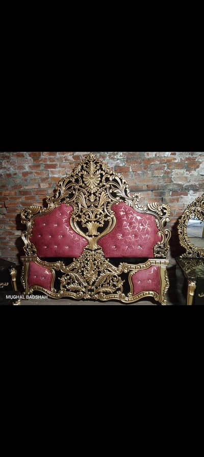 King Bed All set one bed full size one dressing one showcase 2 tables