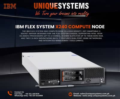 IBM Flex System x240 Compute Node – High Performance Server