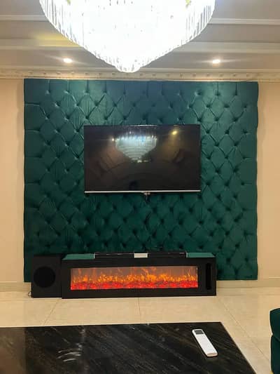 Electric Fireplace Lahore | Wall Mount LED Fireplace