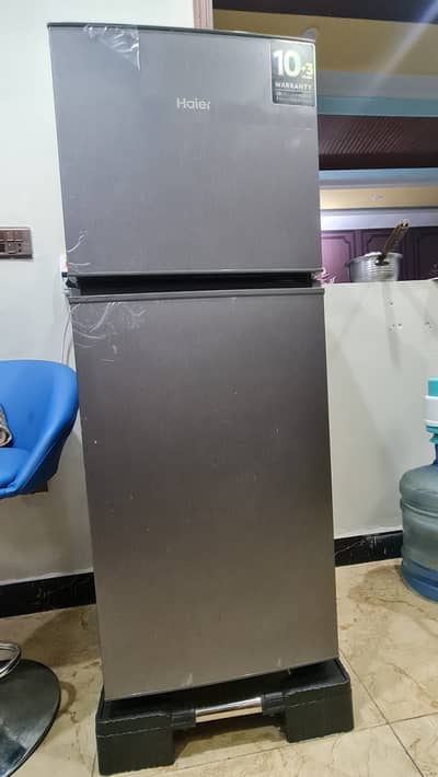 Brand New Haier Fridge only 1 year used 100% orginal. . Warranty Card A