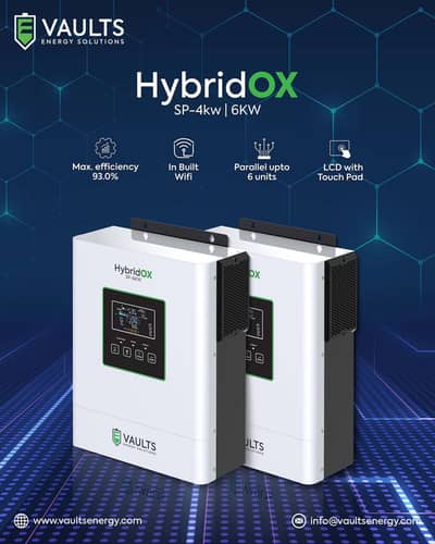 Vaults 5000PV 4kW Inverter – Home & Commercial Backup