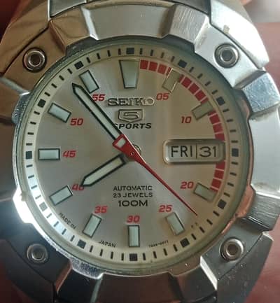 SEIKO 5 SPORTS 23 JEWELS 100M