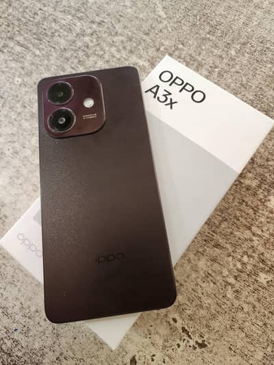 OPPO A3X | WITH ORIGINAL ACCESSORIES