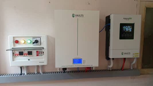 Vaults Lithium Battery + 4kW Inverter – Complete Solar Backup System
