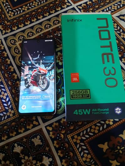 infinix note 30 ( btry etc SB perfect h bs LCD changed )