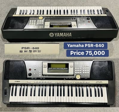 Yamaha PSR-640 Keyboard / Piano / Guitar / Amp / Vilon / Amp