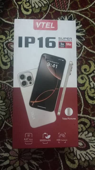 iPhone 16 Pro Max Design Android 3/64 – Screen Cracked – Box