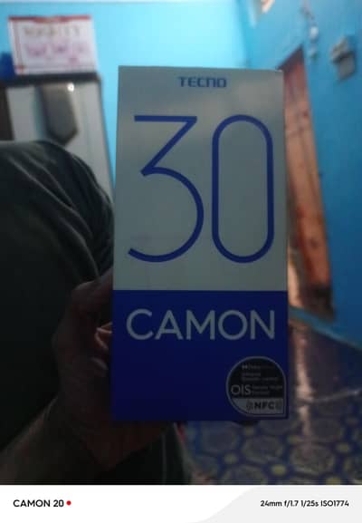 tecno Camon 30 only box