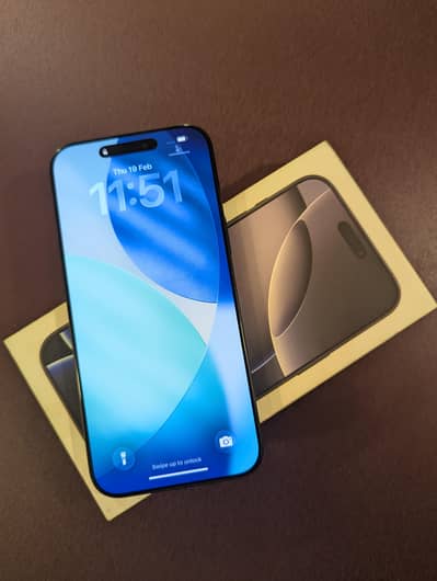 Iphone 16pro Max ( 100 battery / 113 cycles )