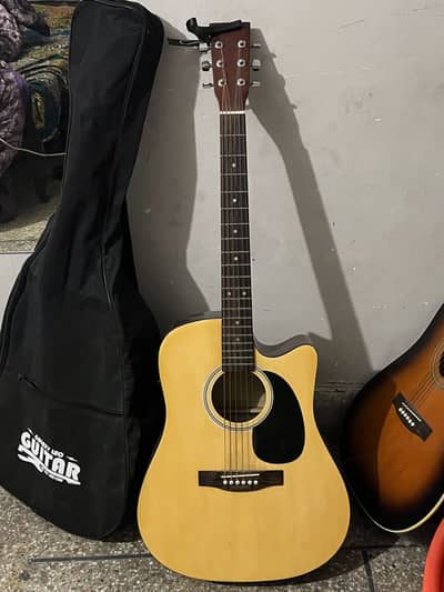 Semi acoustic guitar