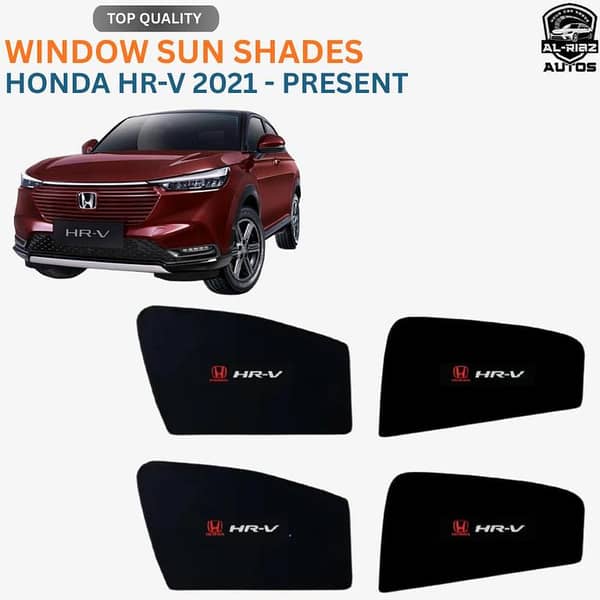 Honda HR-V 2021 - 2026 Window Sun Shade | Premium UV Protection & Heat Shield | Privacy Glare Reducer