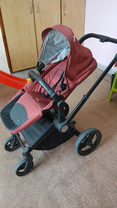 Branded baby pram