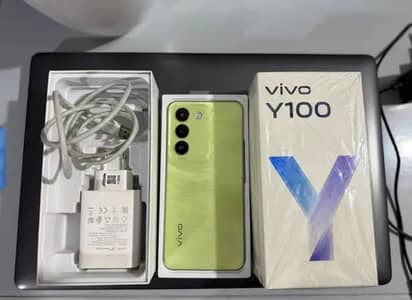 Vivo Y100 Full Box 10/10 16/256 Official Dual Sim PTA