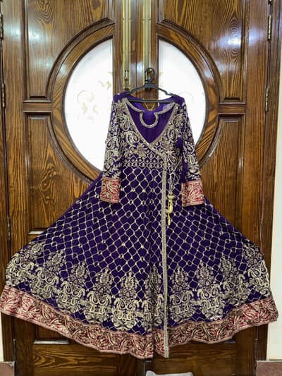 Purple maxi In Pure Stuff