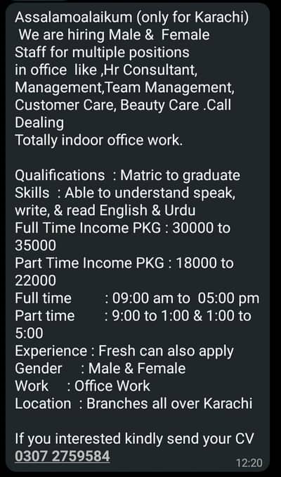 Work on beauti cear products