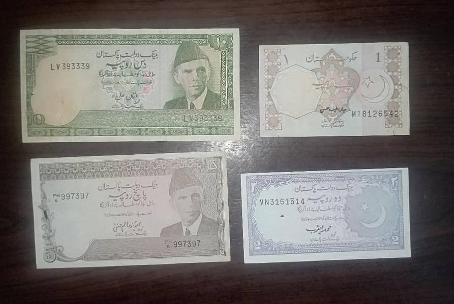 old Pakistani currency notes collection and foreign - Coins & Notes ...