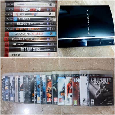 PS3 for Sale with cables+Cds+controllers – Urgent Sale (Need Money)
