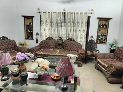 Royal deco heavy bridal sofa set