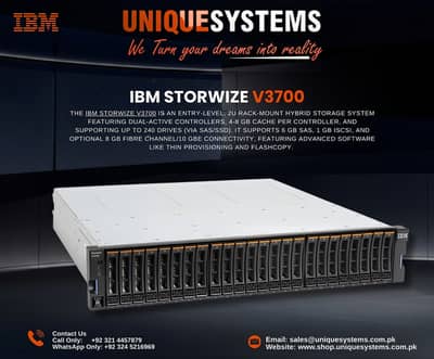 IBM Storwize V3700 Storage System – Enterprise Grade