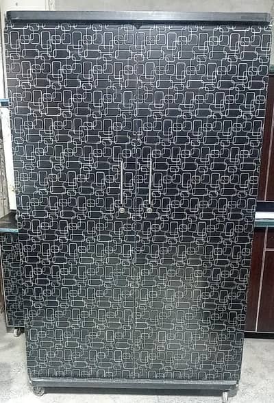wardrobe \ wooden Almari \ Double Door Wardrobe \ cabinet