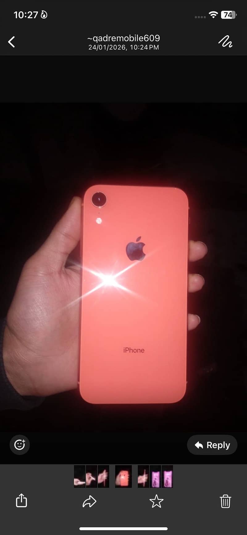 iPhone xr 1
