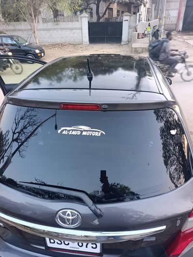 Toyota Vitz 2016 model registration 2019