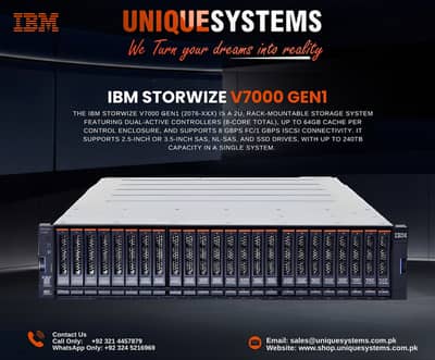 IBM Storwize V7000 Gen1 – Enterprise SAN Storage | server  IBM