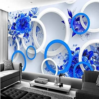 Room wallpaper | 3D Wallpaper | Canvas Sheet | 3d Flex wallpaper