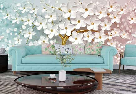 Room wallpaper | 3D Wallpaper | Canvas Sheet | 3d Flex wallpaper
