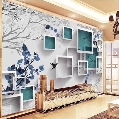 3D Wallpaper | Room Wallpaper | Office Wall | Canvas Sheet | Mural