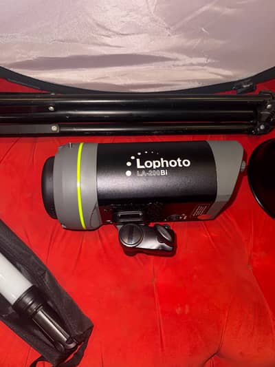 Lophoto LA200Bi 4in1 bundle (Video light, RGB stick, Stand, Diffuser)