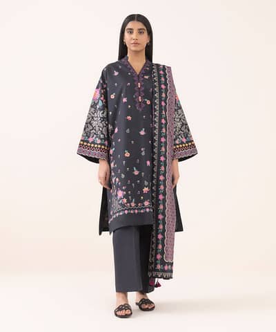 Sapphire  - 3 Piece Printed Lawn Suit