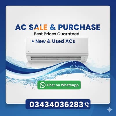 We Purchase Old, Dead & Non-Working Inverter Split Air Conditioners