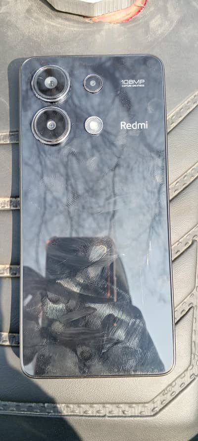 Redmi note 13 8/256 with box charger exchange possible possible