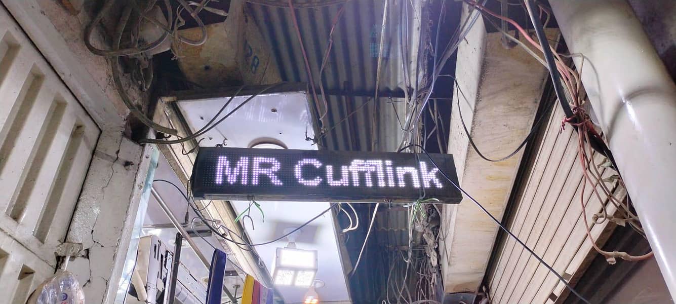 Led name display panel 1